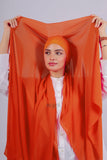 Crepe Bonnet Fermé - Orange
