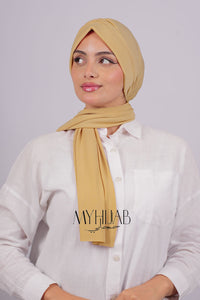 Turban Dubai - Moutarde Clair