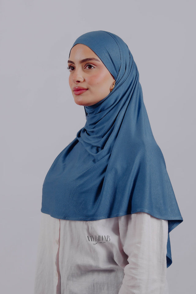 Lycra Tie Back - Bleu jeans