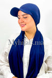Châle Casquette - blue marine