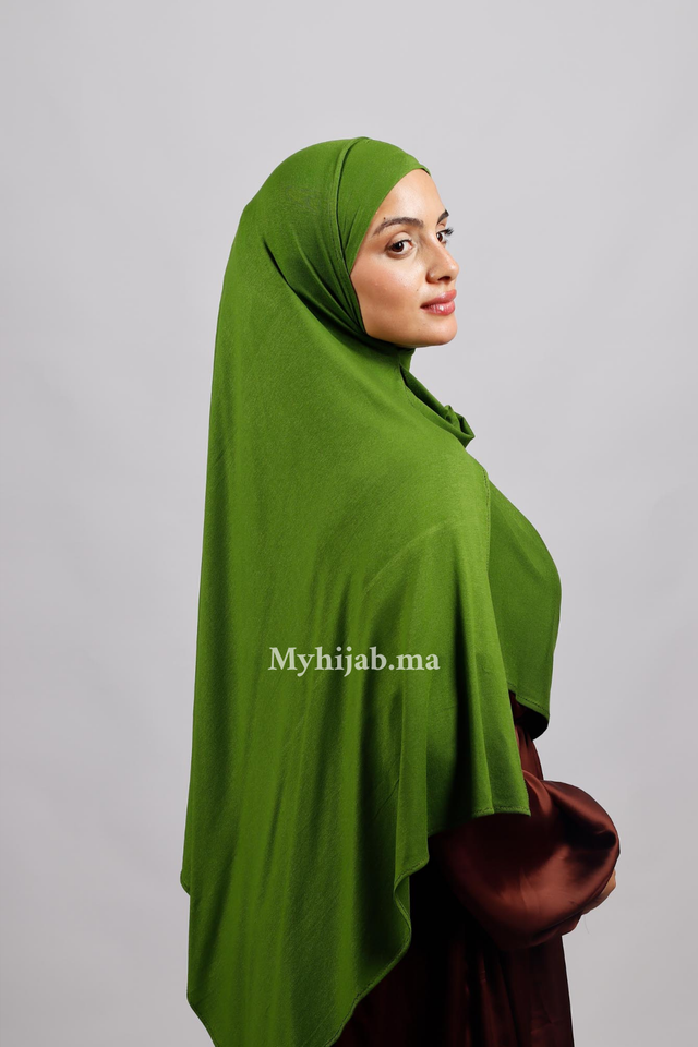 Lycra deux plis - vert