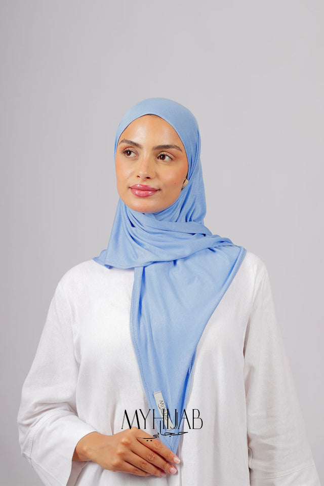 Foular Lycra - Bleu ciel