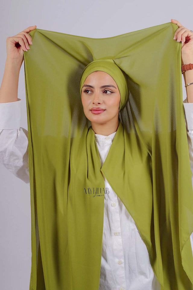 Crepe Bonnet Fermé - Pistache