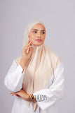 Foular Lycra - Beige sauman