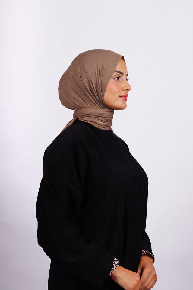 Lycra Coton - Marron pink