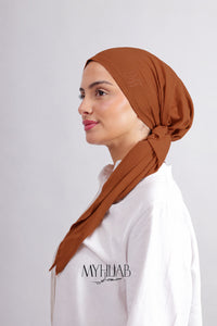 Turban Miral – Orange brûlé