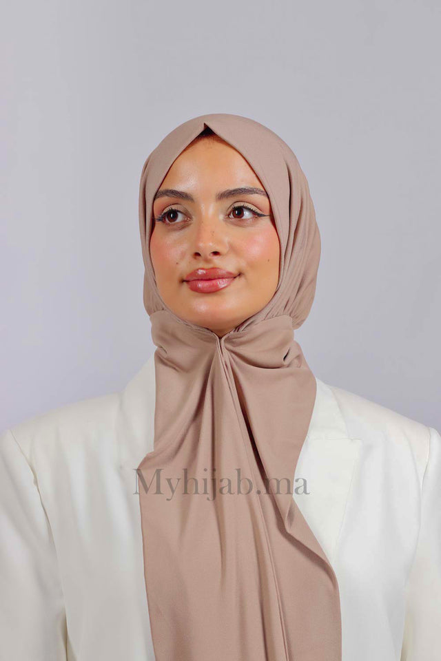 Turban Amira - Beige pink