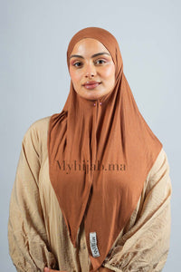 Foular Lycra - Marron clair