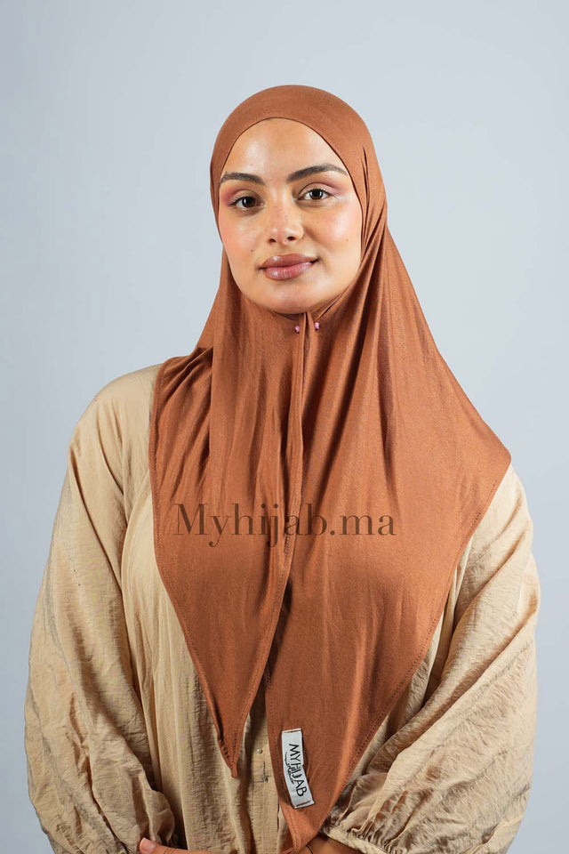 Foular Lycra - Marron clair