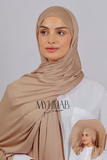 Lycra Bonnet Jasmine - Beige pink