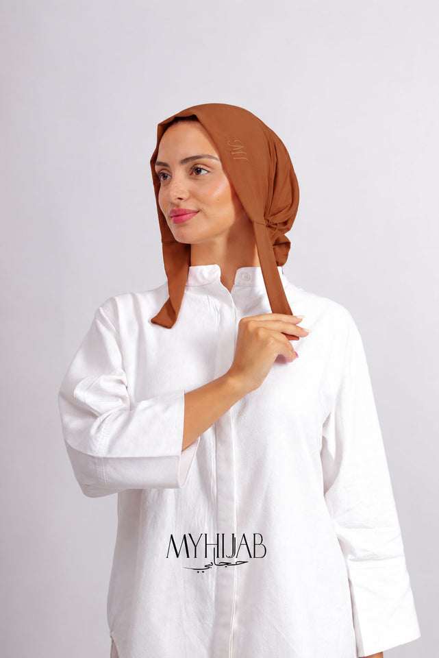 Turban Miral – Orange brûlé