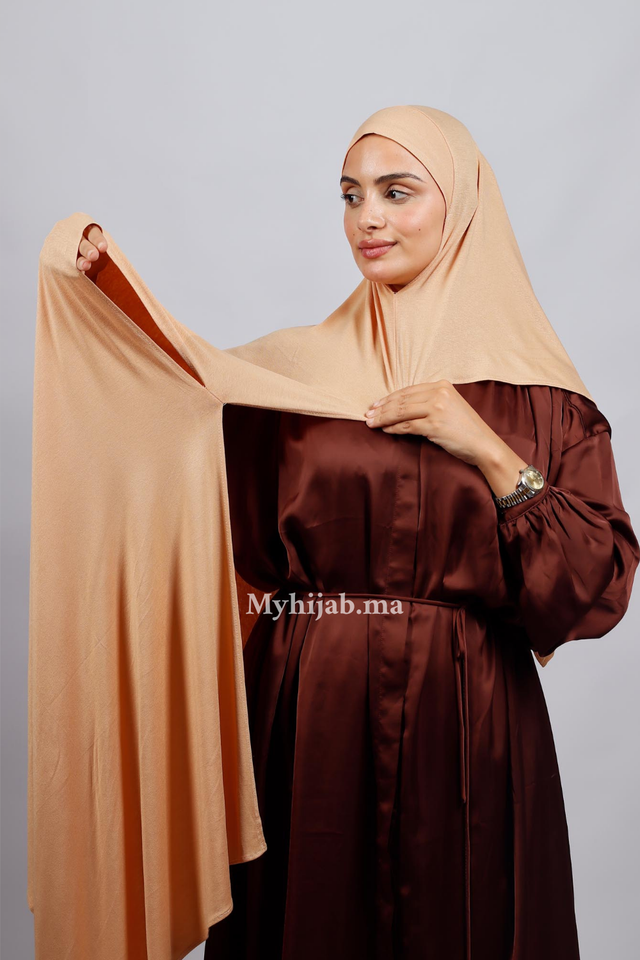 Lycra deux plis - samoun claire