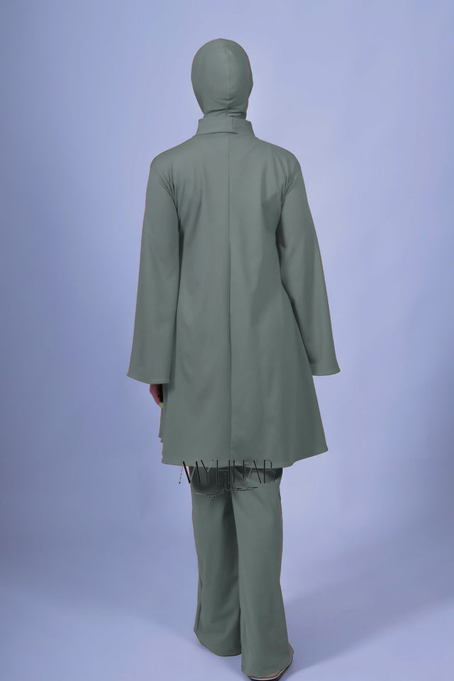 Burkini Ayla - Vert pastelle
