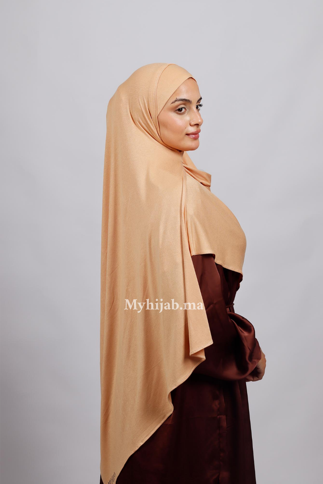 Lycra deux plis - samoun claire