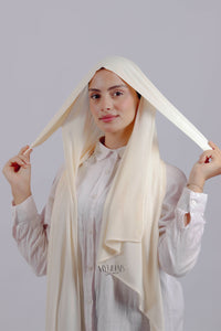 Lycra Tie Back - Blanc cassé