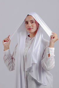 Lycra Tie Back - Blanche
