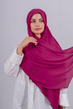 Crepe Bonnet Fermé - Rose indien