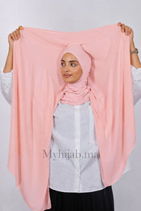 Crepe Bonnet Ninja- Rose bebe