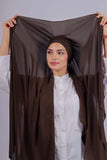 Crepe Bonnet Fermé - Marron foncé