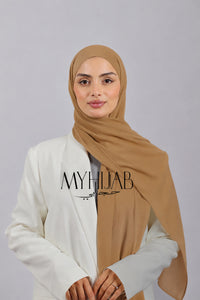 Châle Bonnet - Beige fonce