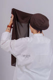 Crepe Bonnet Fermé - Marron foncé
