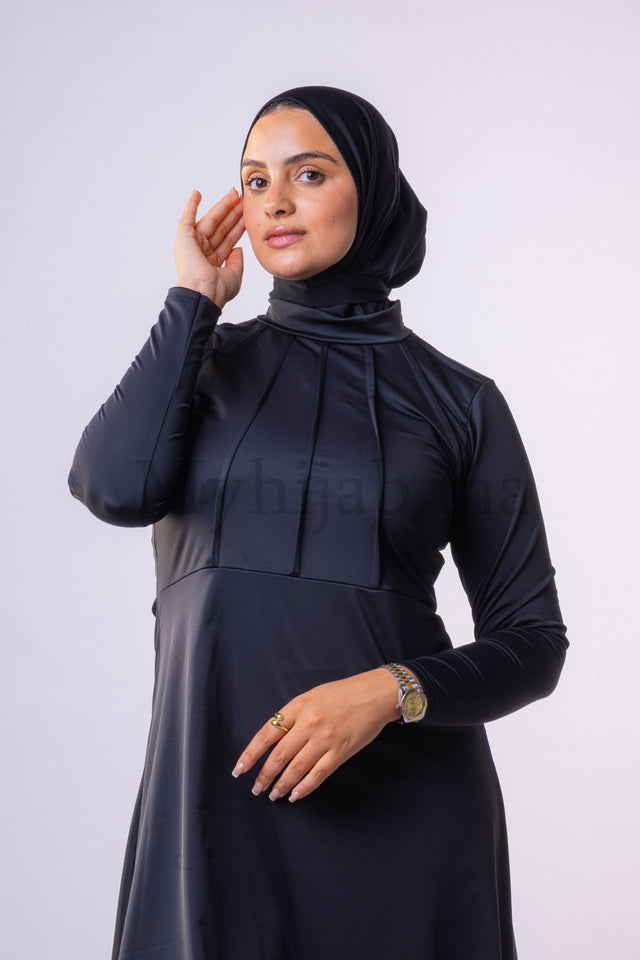 Burkini long- Noir