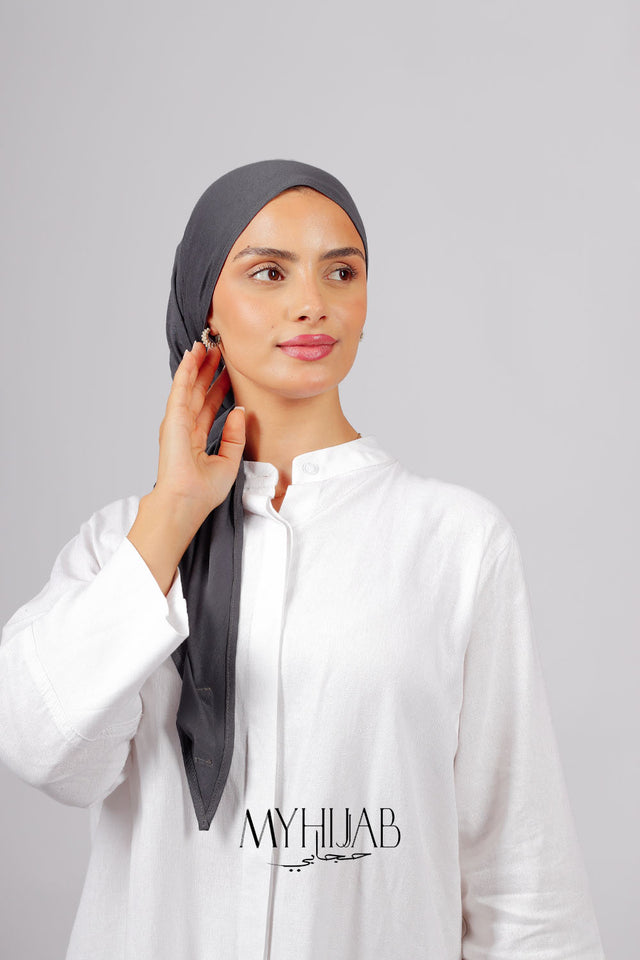 Foular Lycra - Gris foncé