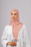 Foular Lycra - Rose sauman