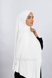 Lycra Coton - Blanche