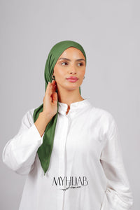 Foular Lycra - Vert avocat