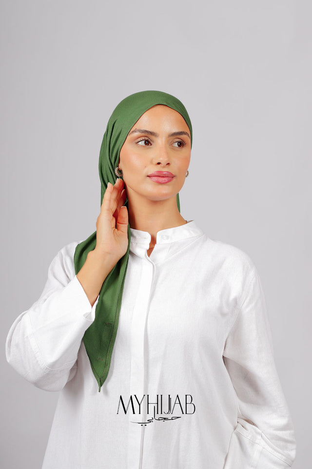 Foular Lycra - Vert avocat