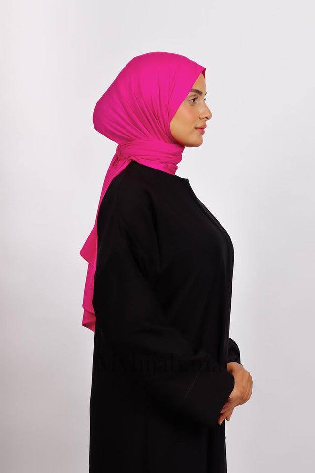Lycra Coton - Rose fushia