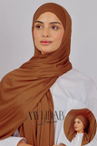 Lycra Bonnet Jasmine - Orange brulé