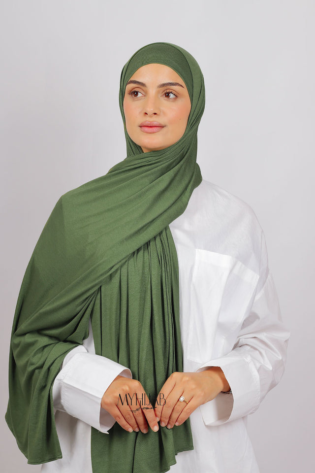 Lycra Bonnet Jasmine - Vert