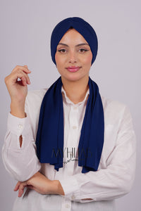 Turban Dubai - Bleu- marine