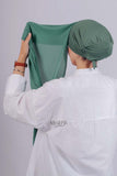 Crepe Bonnet Fermé - Turquoise