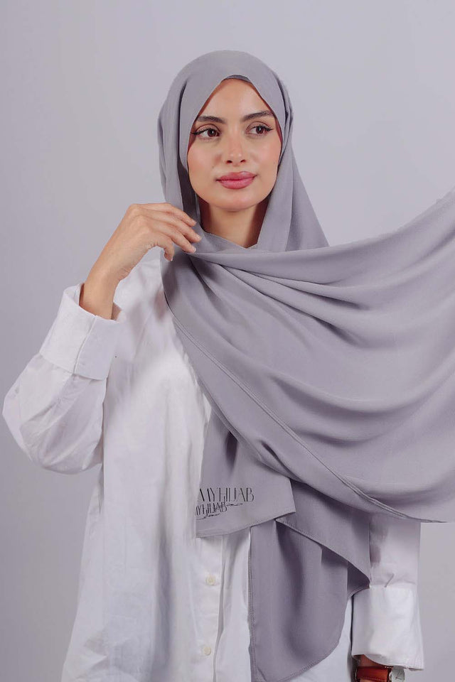 Crepe Bonnet Fermé - Gris