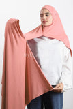 Lycra deux plis - Saumon