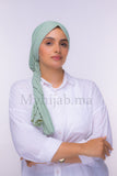 Dubai hijab - Vert pastel