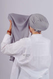 Crepe Bonnet Fermé - Gris