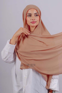 Crepe Bonnet Fermé - Beige pink