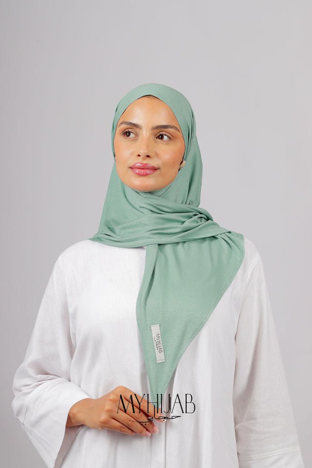 Foular Lycra - Turquoise clair