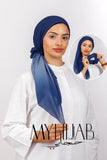 Foulard Lycra Dégradé - Bleu marine