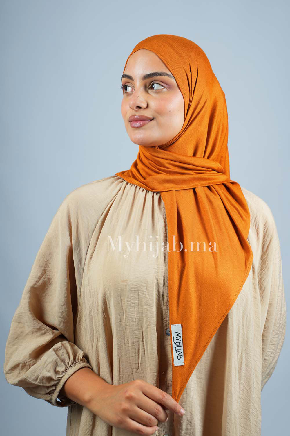 Foular Lycra - Moutarde foncé