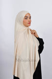 Lycra Coton - Beige rose