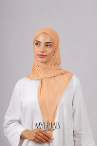 Foular Lycra - saumon