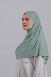 Lycra Tie Back - Turquoise Clair