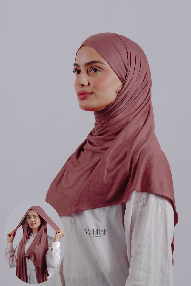 Lycra Tie Back - Blush pink