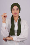 Turban Dubai - Vert olive