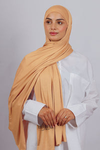 Lycra Bonnet Jasmine - Beige Abricot
